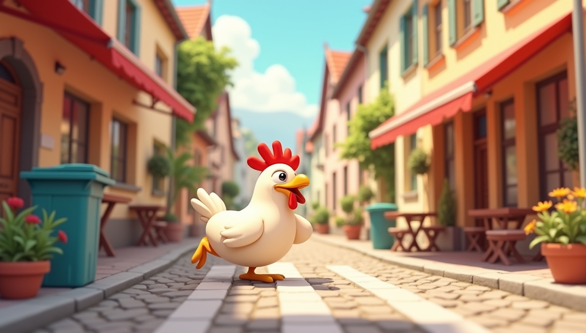 Chicken Road Game Screenshot